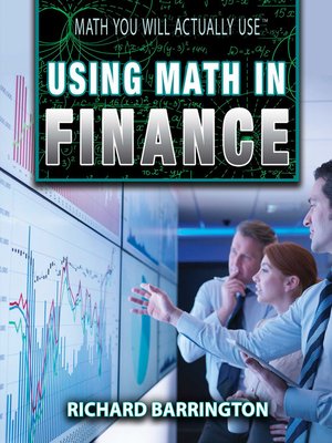 cover image of Using Math in Finance